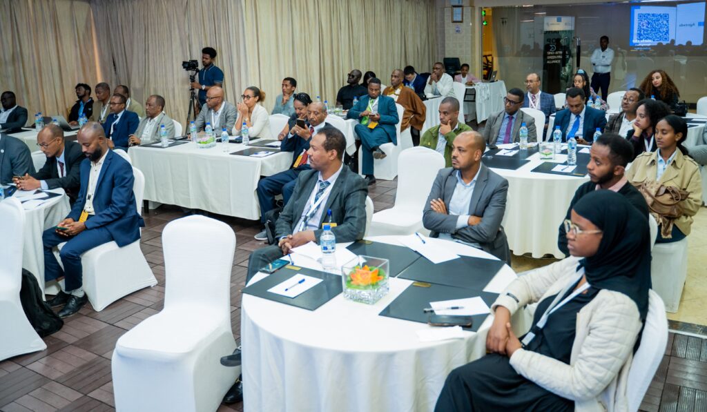 IMAGE: A cross-section of participants at the Green Finance Workshop held in Addis Ababa.
