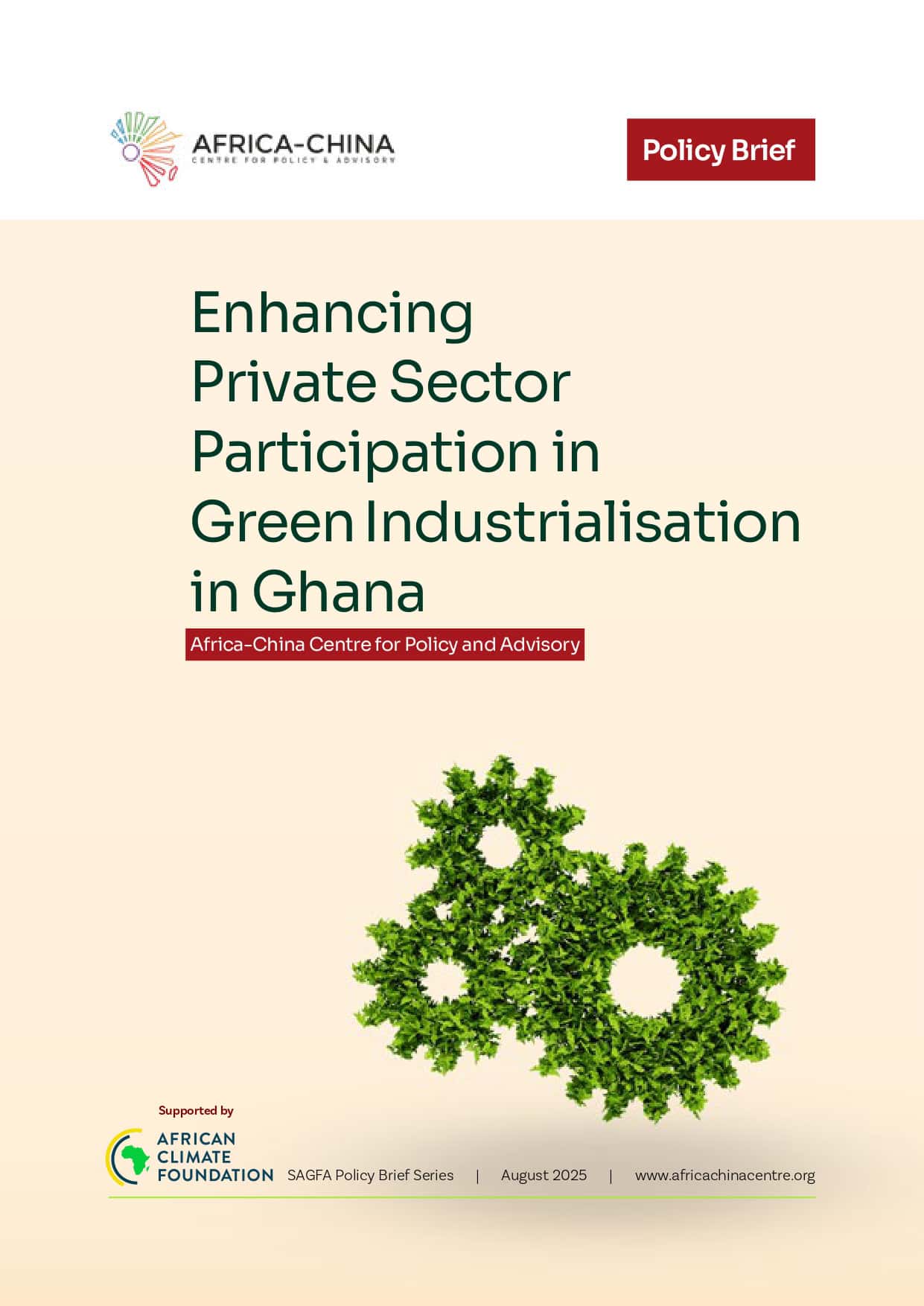 Enhancing Private Sector Participation in Green Industrialisation in Ghana