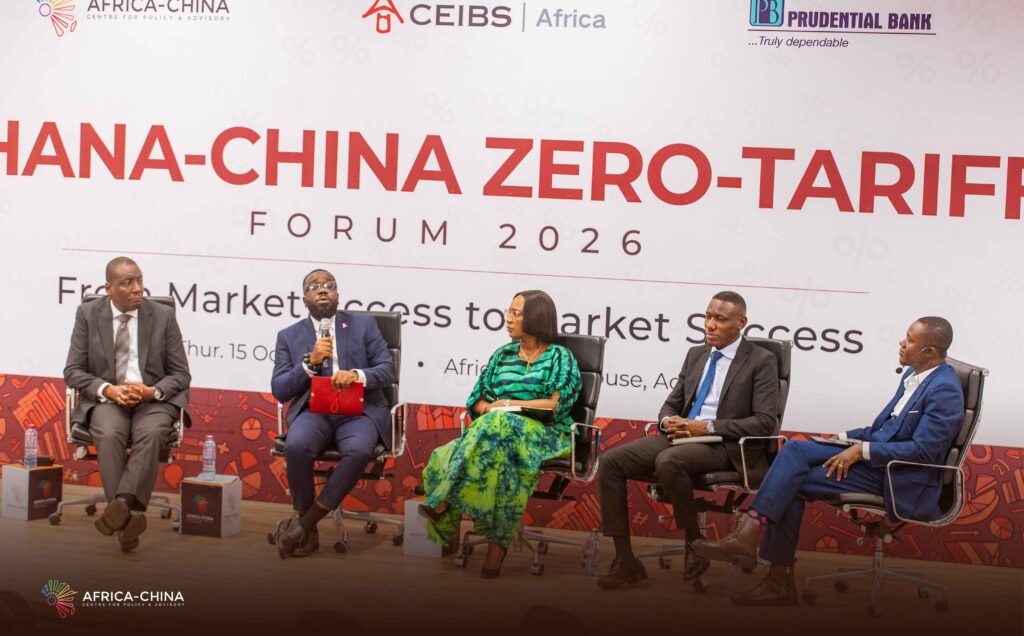 The proposal for the Council was raised by Eric Nii Amu Okotokata Dodoo-Amoo, Head of the China Desk at the Ministry of Finance, during the panel discussion. He presented it as a mechanism for improving coordination among the institutions responsible for supporting Ghanaian businesses seeking to enter and compete in the Chinese market.